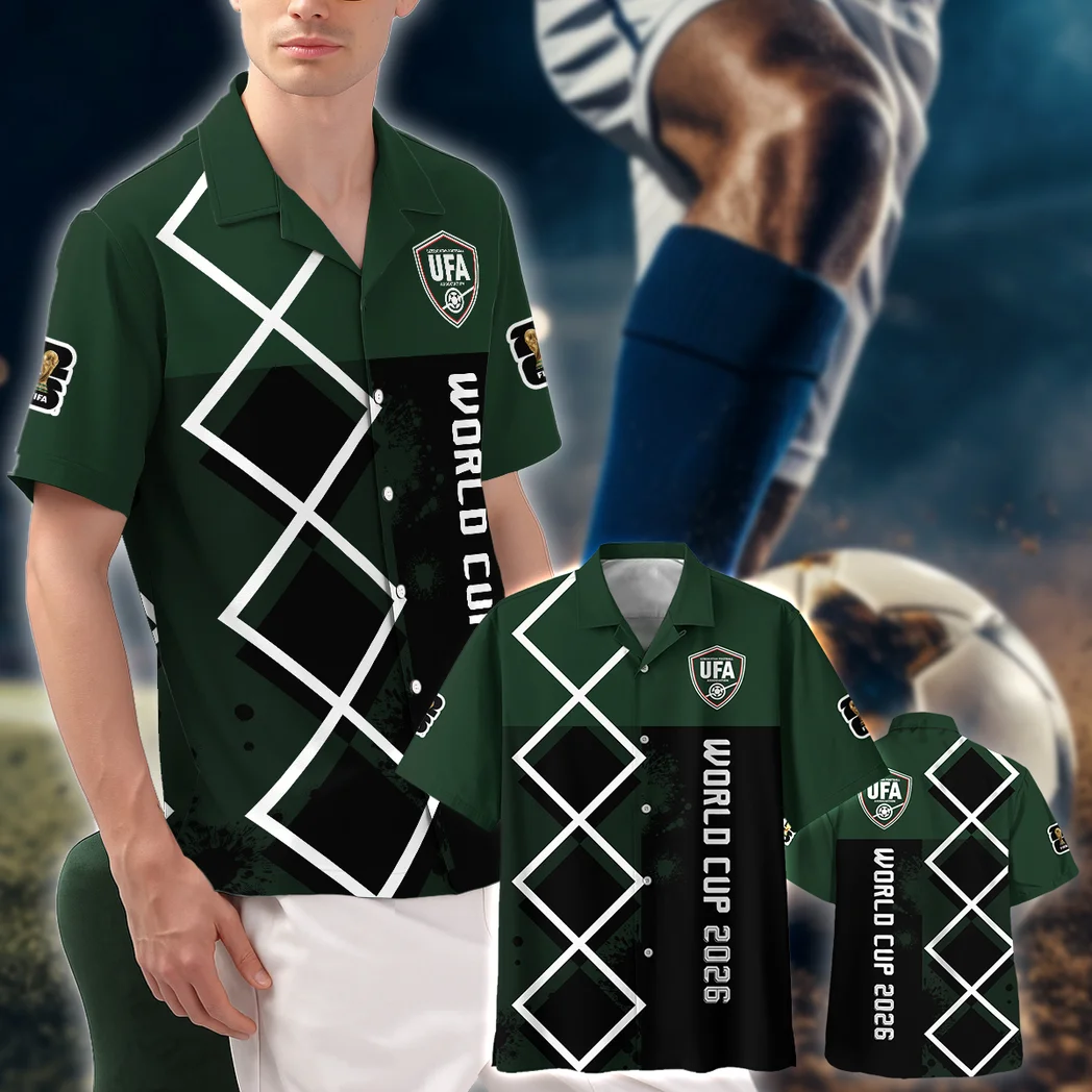 Uzbekistan Hawaiian Shirt FIFA World Cup 26 Limited Edition, Summer Match Button Shirt HVN1589UZ