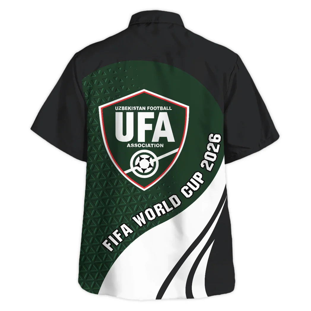 Uzbekistan Hawaiian Shirt FIFA World Cup 26 Limited Edition, Tropical Match Day Shirt HVN1583UZ