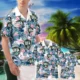 Uzbekistan Hawaiian Shirt FIFA World Cup 26 Tropical Style, Everyday Fan Button Shirt HVN1587UZ