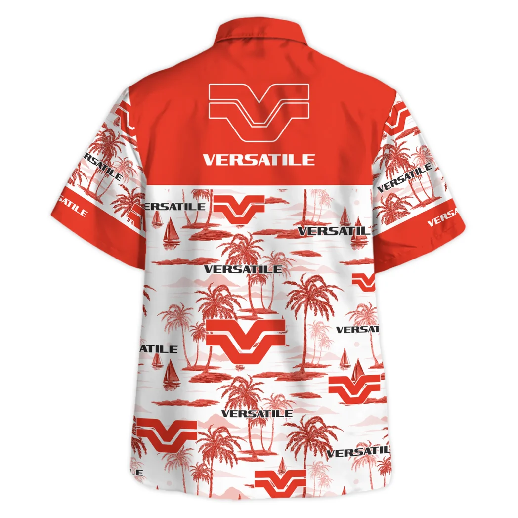 Versatile Hawaiian Shirt Exclusive Logo, Summer Garage Button Shirt HVN1534VE