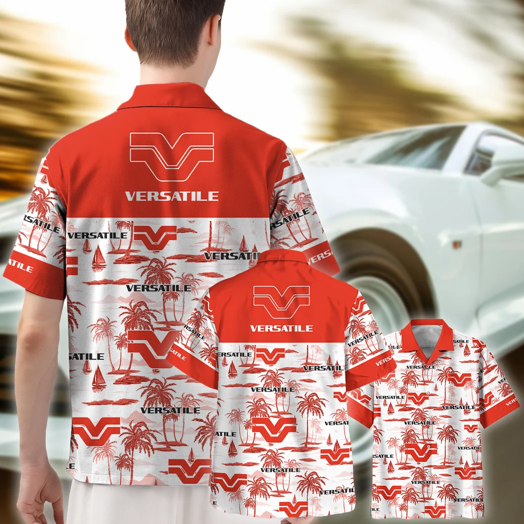 Versatile Hawaiian Shirt Exclusive Logo, Summer Garage Button Shirt HVN1534VE