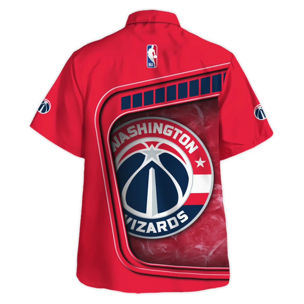 Washington Wizards Hawaiian Shirt Excluisve Logo, Tailgate Vibe Button Shirt HVN1527WW