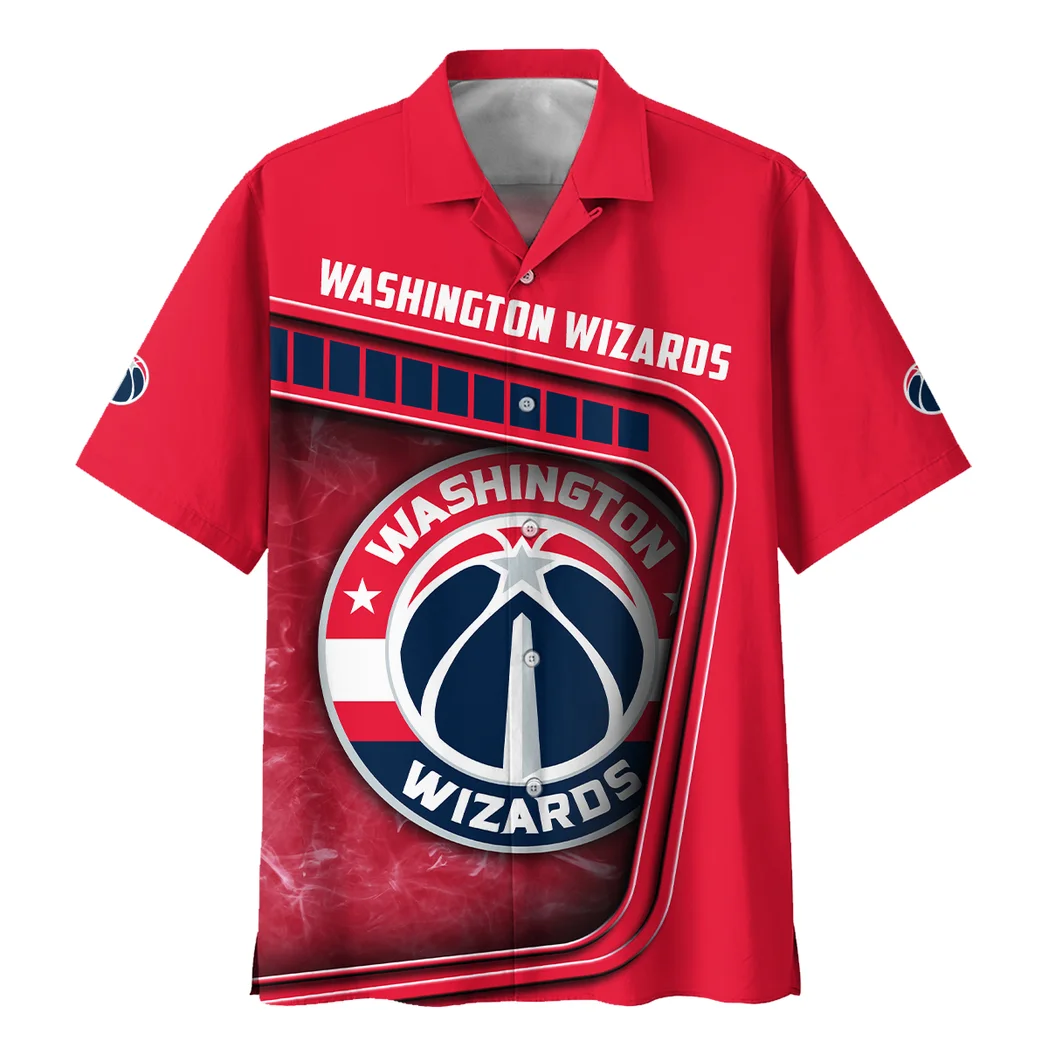 Washington Wizards Hawaiian Shirt Excluisve Logo, Tailgate Vibe Button Shirt HVN1527WW