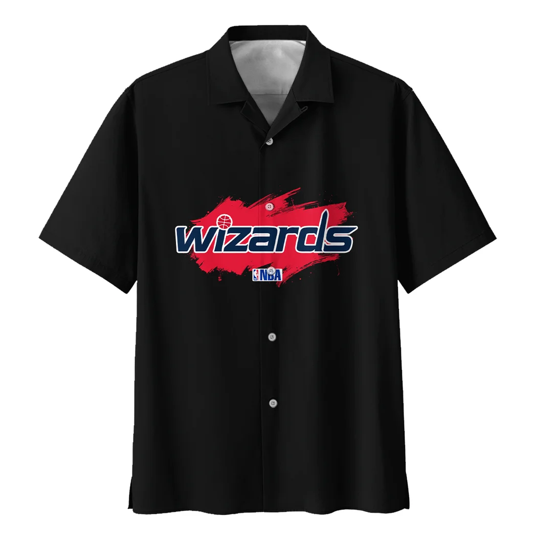 Washington Wizards Hawaiian Shirt Exclusive Logo, Match Day Button Shirt HVN1531WW