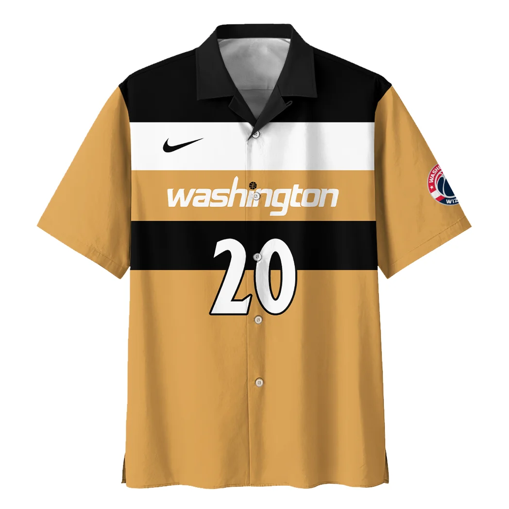 Washington Wizards Hawaiian Shirt Exclusive Logo, Victory Spirit Button Shirt HVN1533WW