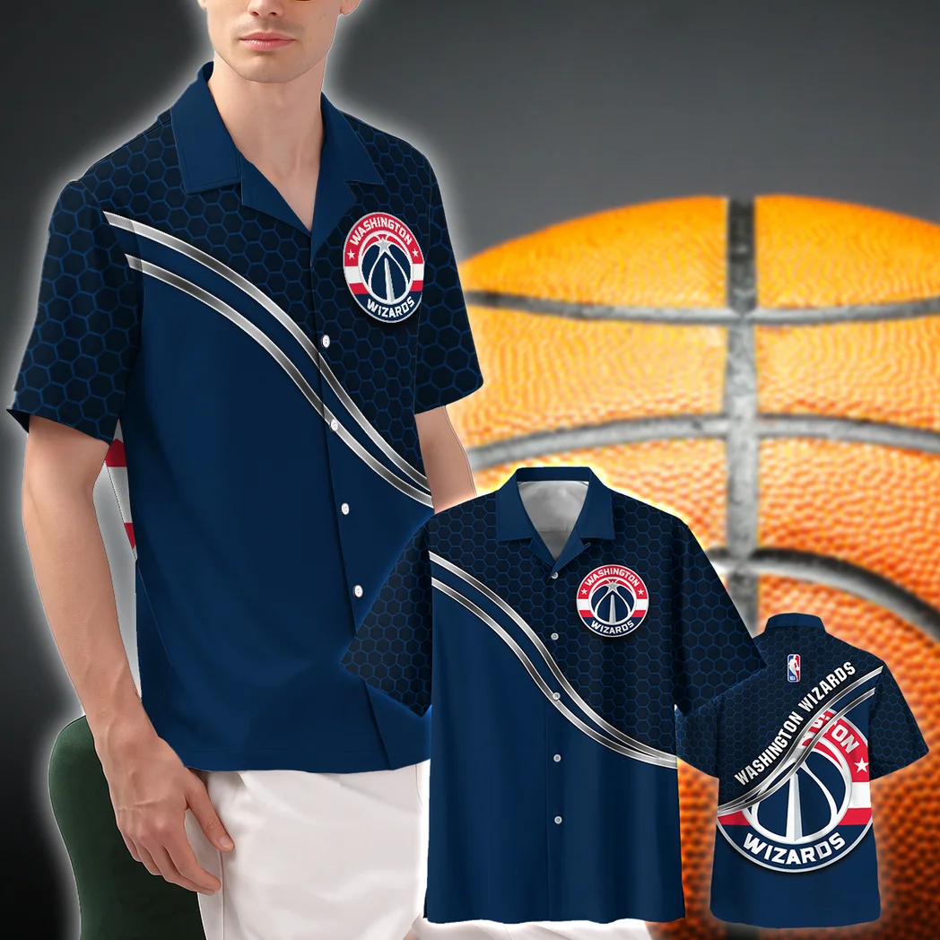 Washington Wizards Hawaiian Shirt Fan Edition Design, Bold Supporter Button Shirt HVN1577WW