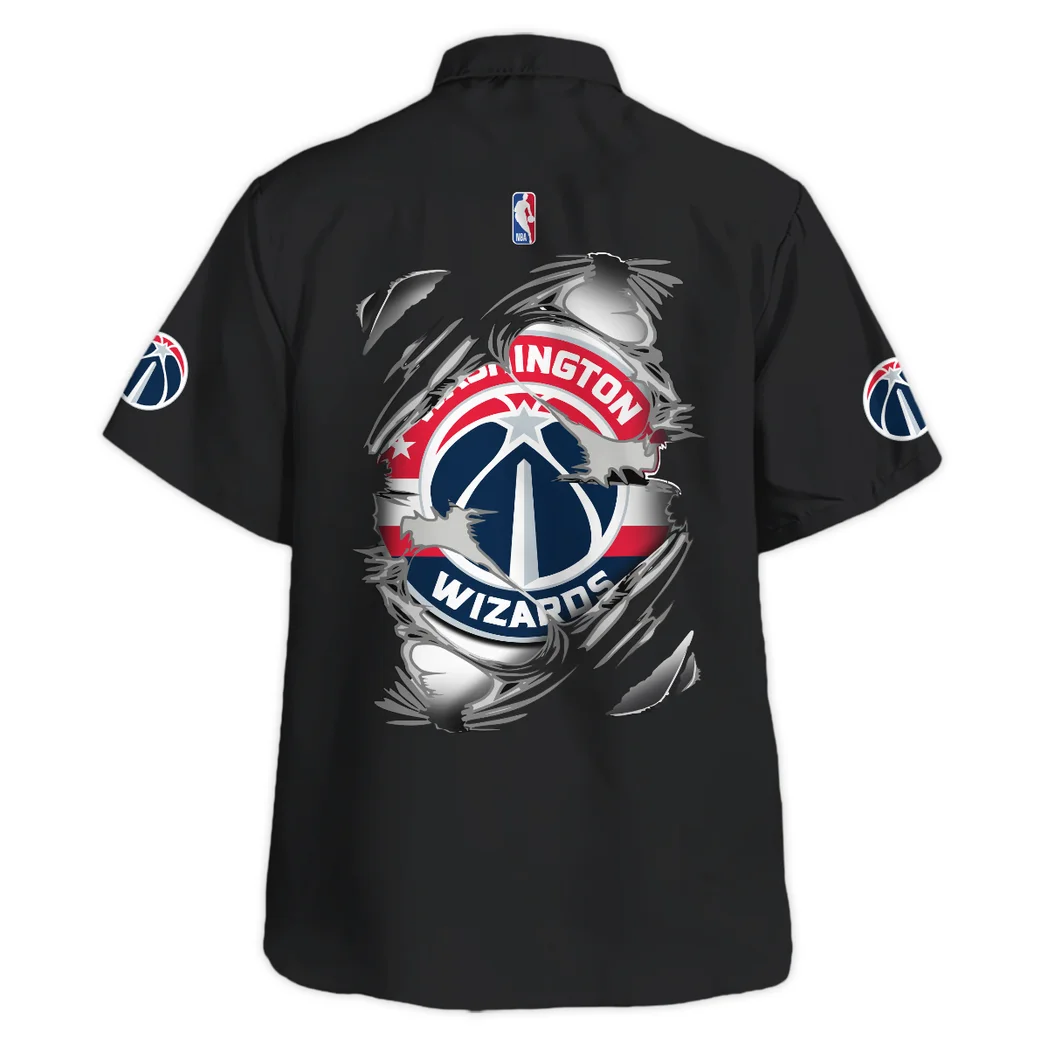 Washington Wizards Hawaiian Shirt Fan Edition Design, Sport Pride Button Shirt HVN1579WW