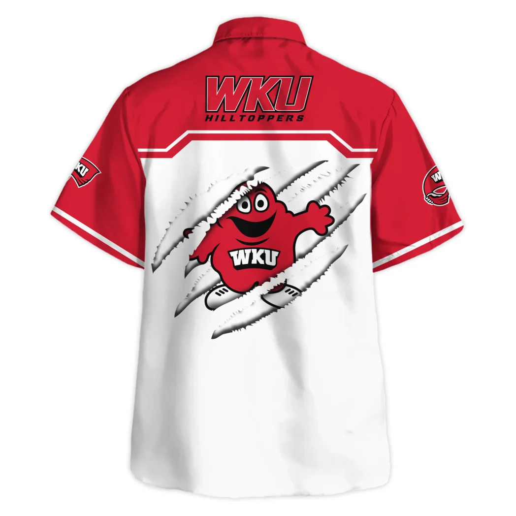 Western Kentucky Hilltoppers Hawaiian Shirt Logo Print, Victory Spirit Button Shirt HVN1469WK