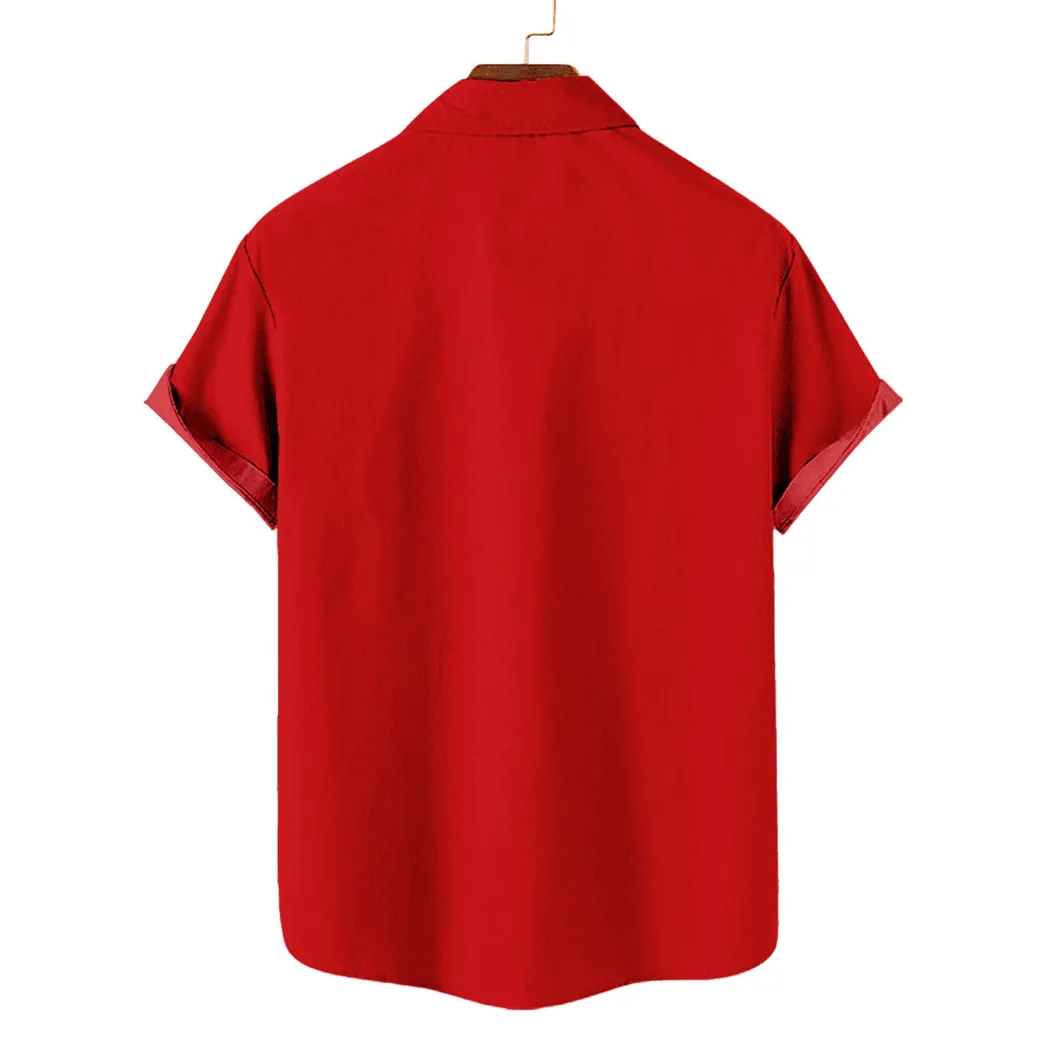 Wisconsin Badgers Hawaiian Shirt, Tailgate Vibe Button Shirt NCAA32 - Style 1